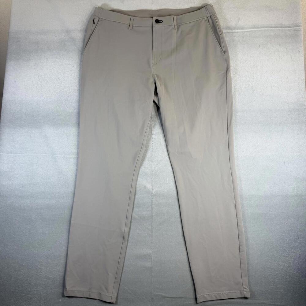 Public Rec Workday Pants Mens 40x34 Gray Dealmaker Tapered Performance Stretch